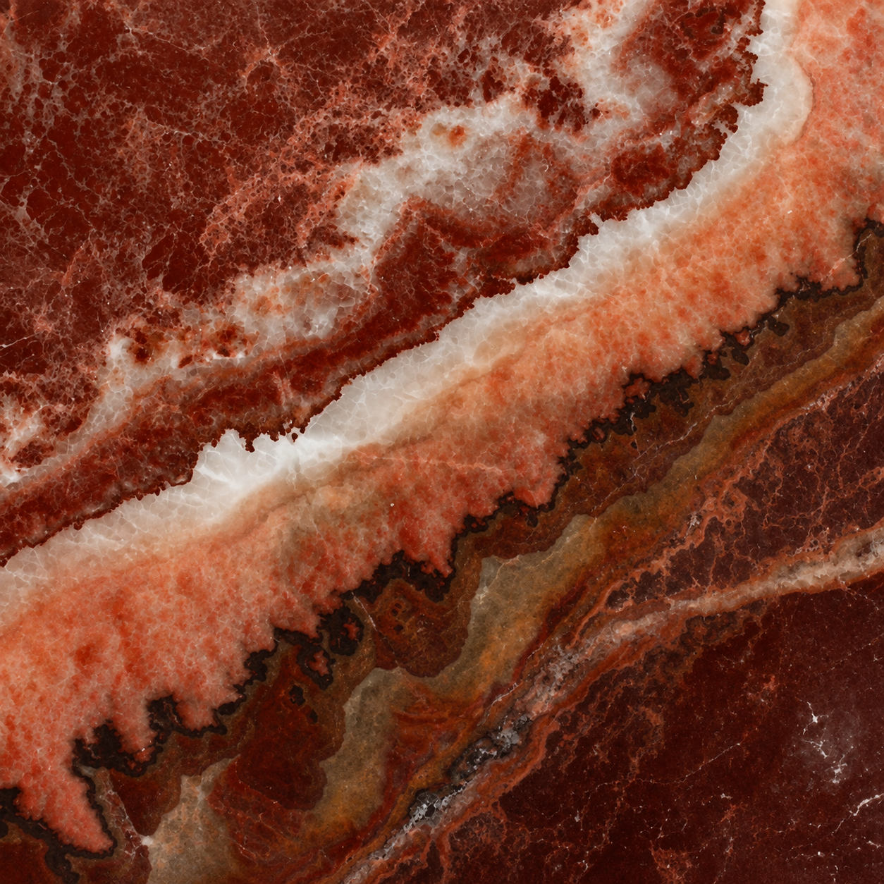 Representative surface suggesting Red Onyx