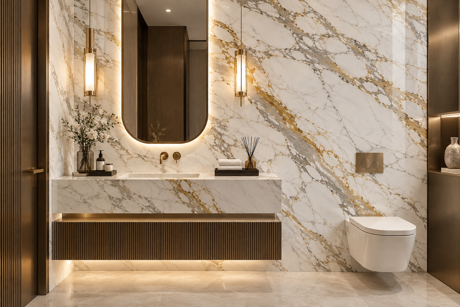 Calacatta Gold application