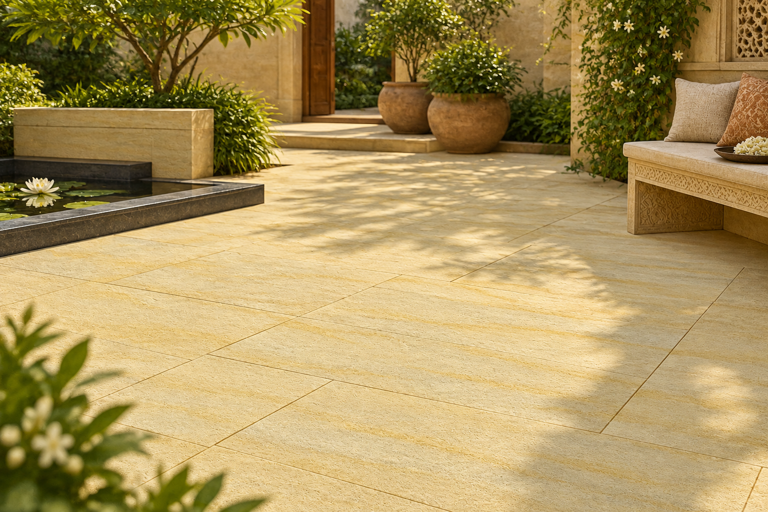 Gwalior Mint Yellow application