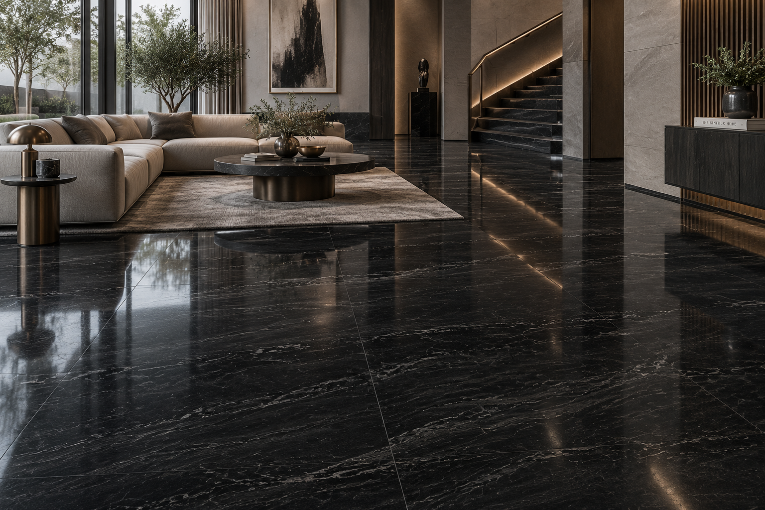 Indian Black Marble application