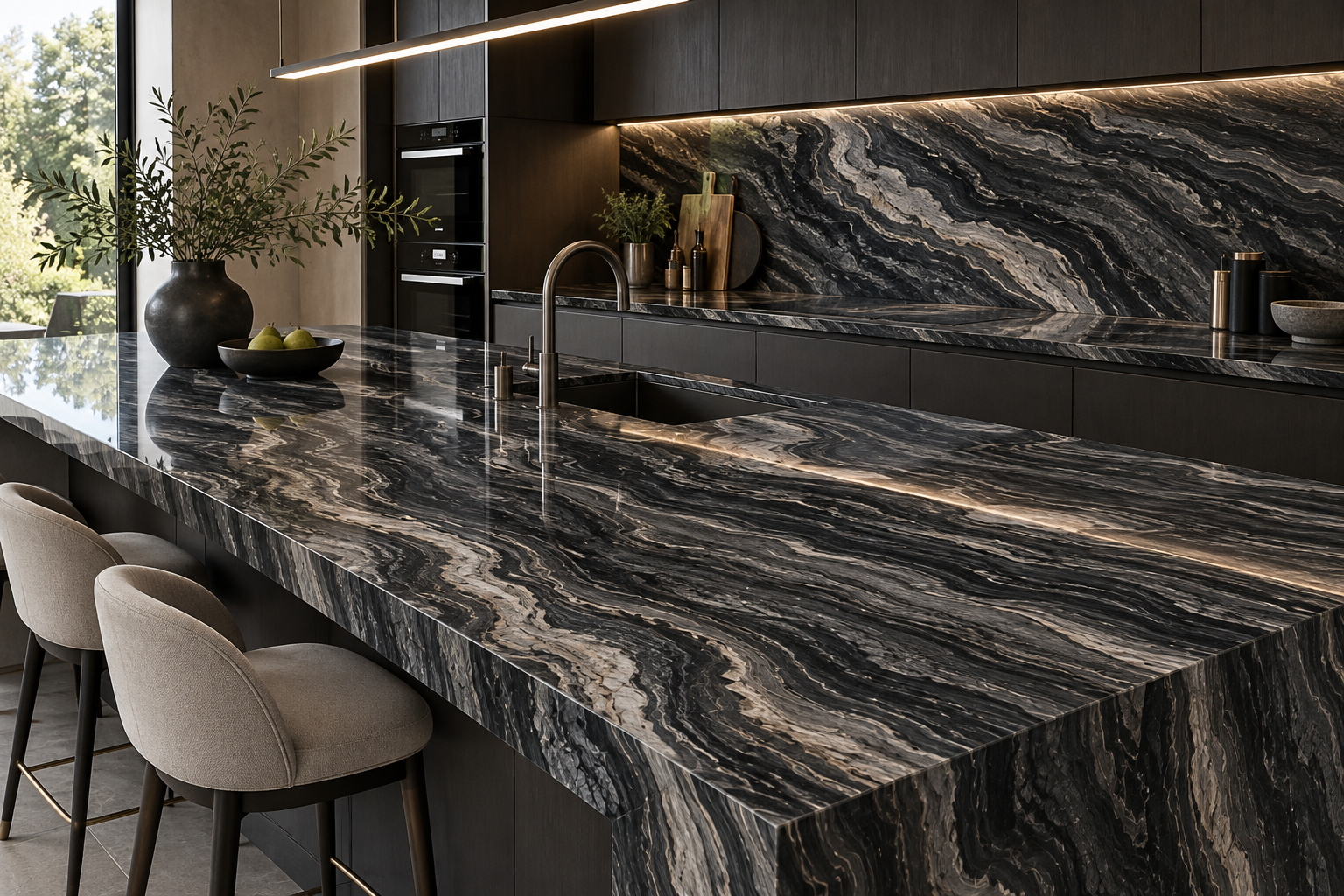 Black Forest Marble application
