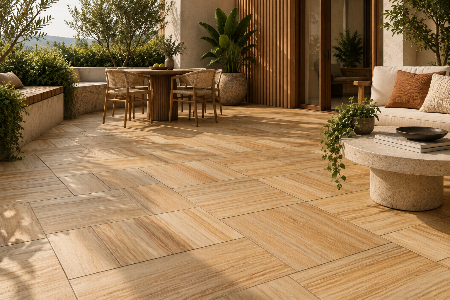 Teakwood Sandstone application